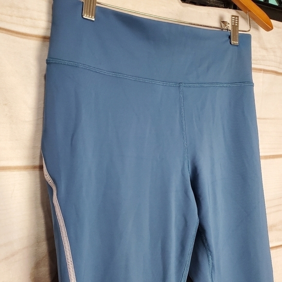 Peloton Blue Pants Womens Large Move Mission Stretch Workout Athletic Biking - Picture 4 of 10